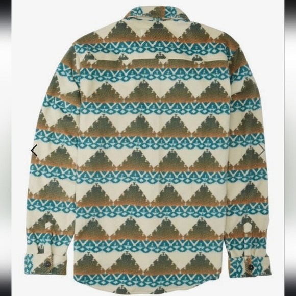 Billabong Furnace Flannel Fleece Jacket | Adventure Division | Large, Southwest - Picture 3 of 15